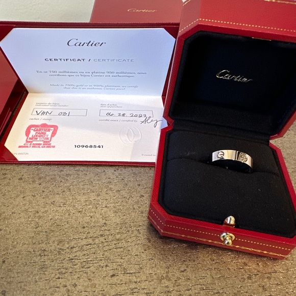 Cartier Jewelry - Cartier Love Ring Size 62